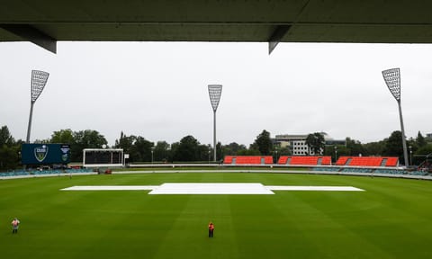 First day’s play abandoned due to inclement weather 
