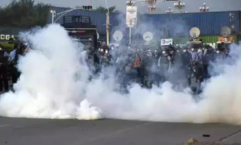 Visuals from the spot (PTI) 