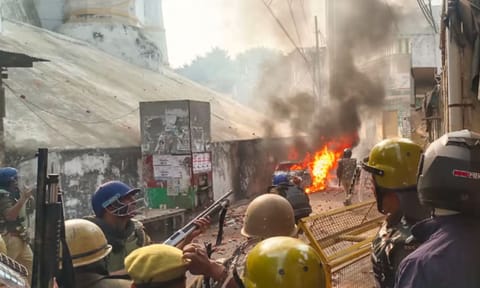 Violence in UP's Sambhal (PTI)