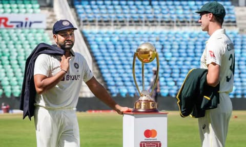 India Captain Rohit Sharma and Australia Captain Pat Cummins (PTI) 