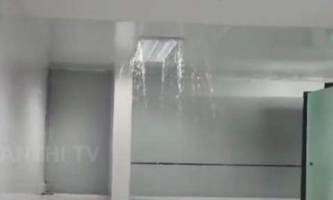 Visual from the Chennai Airport (Thanthi TV)