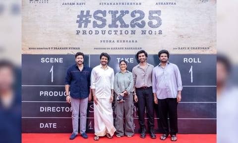 SK25 pooja ceremony (Photo: X-@DawnPicturesOff)