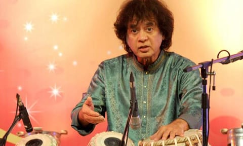  Late Tabla maestro Zakir Hussain