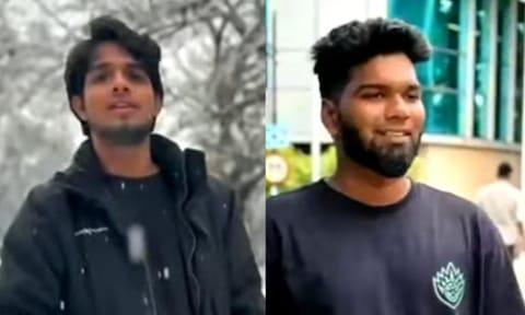 The deceased Vishnu (24) of Kerala and Gokul (24) of Pallavaram. 