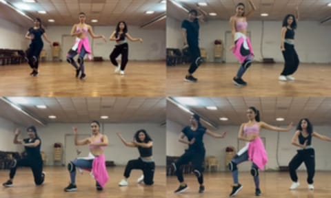 Kiara Advani dance practice for song shoot (IANS)
