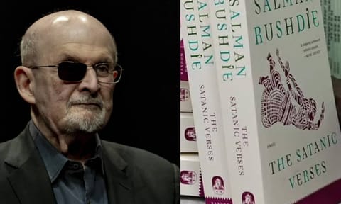Salman Rushdie's 'The Satanic Verses' returns to India after 36-year ban (Photos: AP/X) 