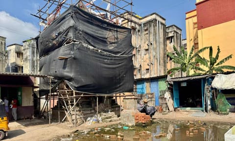 The Tsunami Resettlement Quarters, a family of 13 living in a single room, and a teenage girl, who discontinued school education due to financial constraints