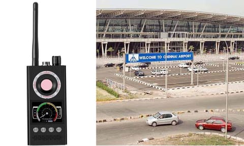 GPS device; Chennai airport