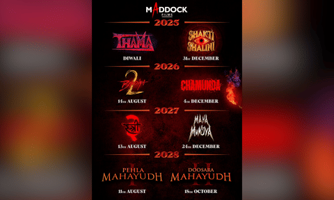 Maddock Films's line up (image: X)