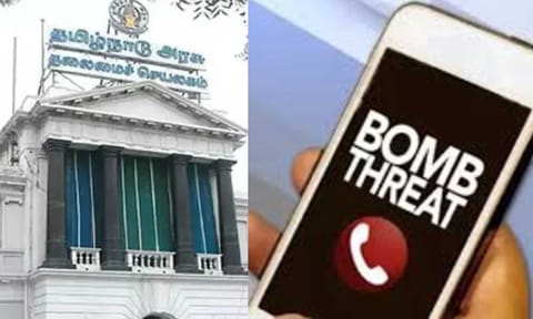 Tamil Nadu Secretariat; Representative image for bomb threat 