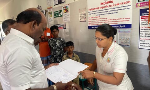 Minister Ma Subramanian conducted a surprise inspection at Primary Health Centre (PHC) in Tiruchy (X)