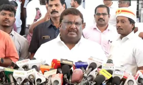 TN Minister S S Sivasankar (Daily Thanthi)