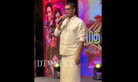  Actor Vishal at the audio launch of the film Madha Gaja Raja (Photo credit: Manivasagan N)