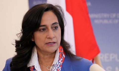 Foreign Minister Anita Anand 