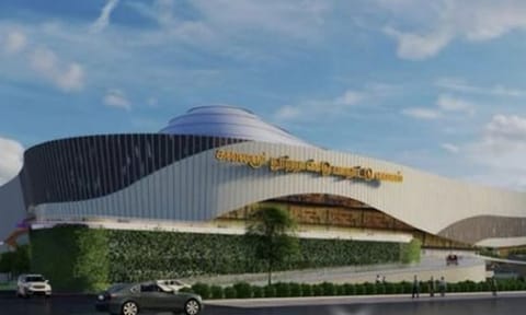 An artist’s impression of the Rs 525 crore complex 