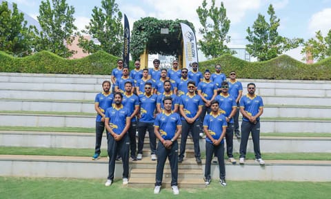 Falcon Risers Hyderabad team players 