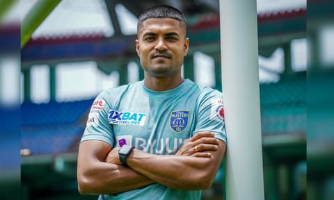 India defender Pritam Kotal (X) 