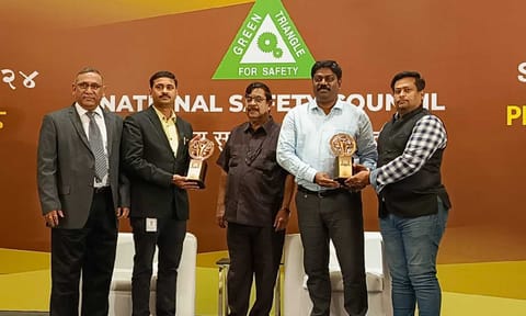 Chennai Metro Rail receives NSCI award for safety at construction sites 