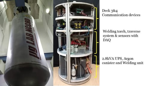 IIT-M developed Microgravity Drop Tower 