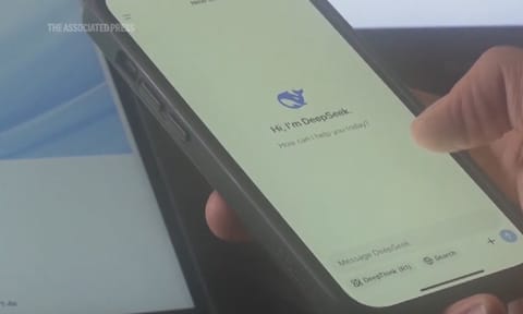 DeepSeek chatbot (AP)