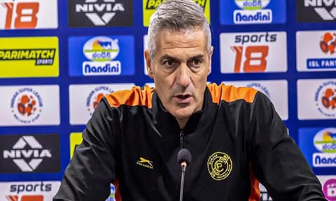 Punjab FC head coach Panagiotis Dilmperis