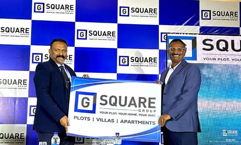  Junaith Babu, COO with Sivakumar Pethaiyan, National Sales Head, G Square 