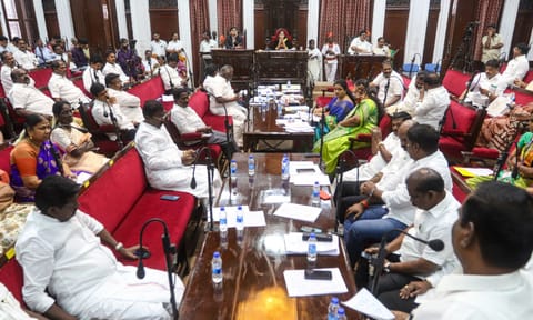 Mayor R Priya presented the Greater Chennai Corporation’s budget for the fiscal year 2025-2026 