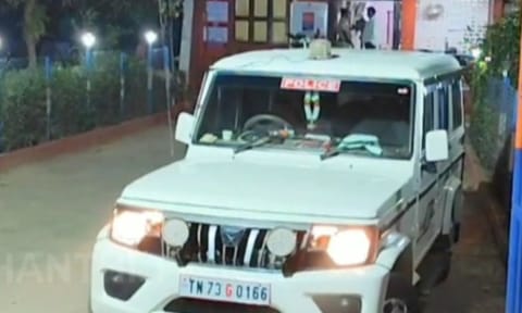 Visual from the spot (Thanthi TV)