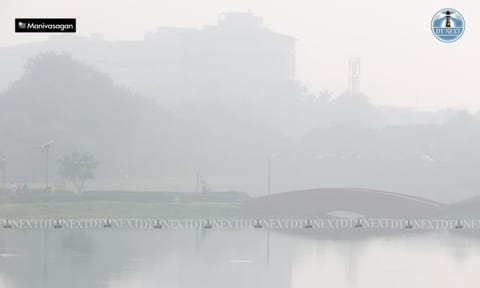 Foggy morning at Chetpet Eco Park (Photo: Manivasagan N)