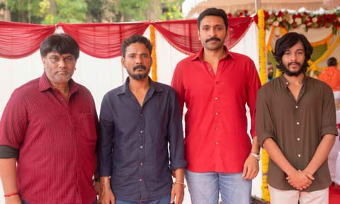SS Lalit Kumar, Suresh, Vikram Prabhu and LK Akshay Kumar