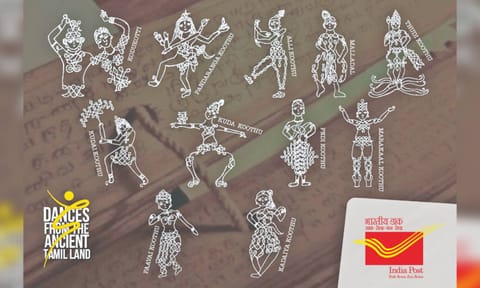 Kolam in stamp