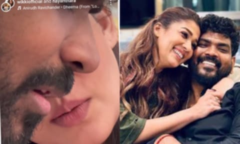 Nayanthara with Vignesh Shivan (IANS)