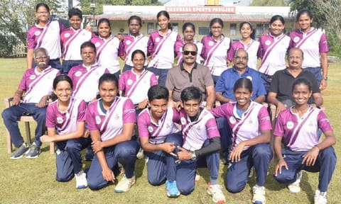 Winners of TNCA Inter Districts Womens Tournament 2024-25 (Chengalpattu) 