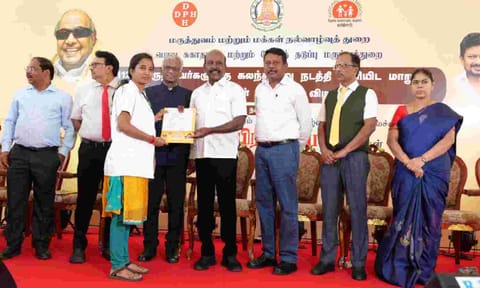 TN Health Minister Ma Subramanian hands over transfer orders to 1,127 doctors
