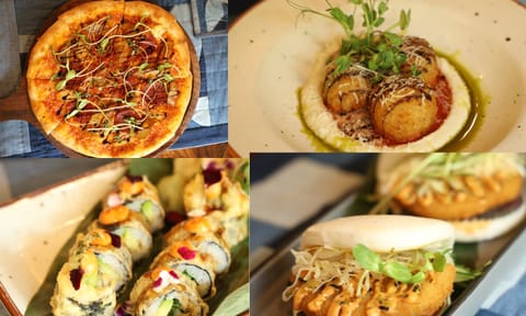 Variety of dishes at House Of Klothberg (Photo: Manivasagan)