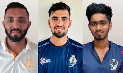 Dharmendra Jadeja, Sachin Rathi, D Santhosh Kumar
