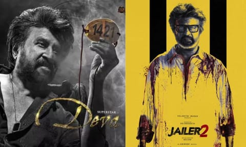 Coolie poster, Jailer 2 poster 