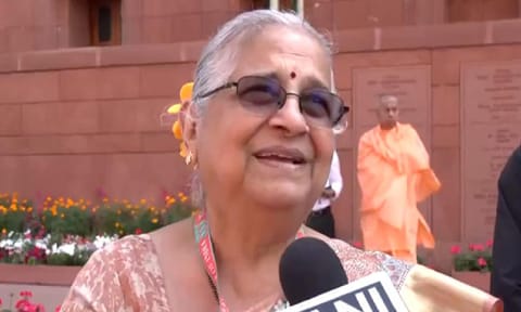 Rajya Sabha MP Sudha Murthy