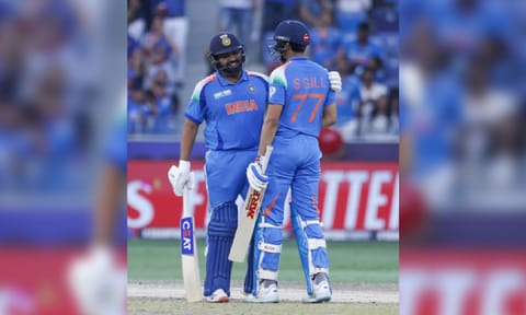 Rohit Sharma and Shubman Gill