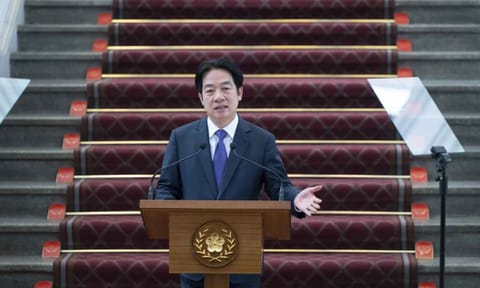 Taiwan’s President Lai Ching-te (AP)