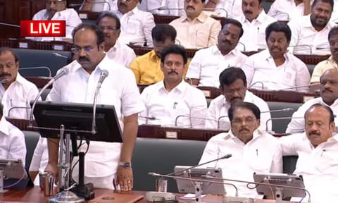 Tamil Nadu Budget for 2025-26 is being presented by State Finance Minister Thangam Thennarasu 