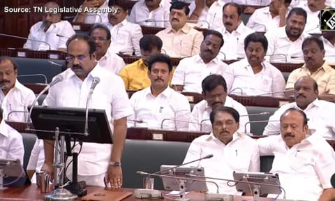 State Finance Minister Thangam Thennarusu