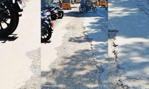 Cemetery Road in Royapuram a road to hell, allege angry motorists