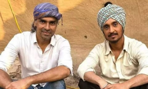 Imtiaz Ali with Diljit Dosanjh 