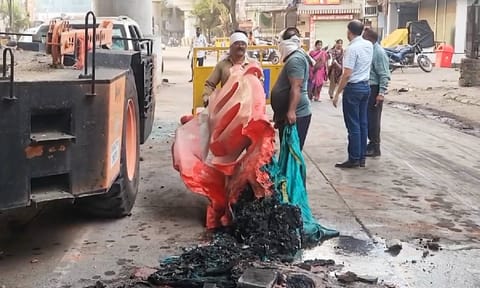 At least 45 persons have been arrested in connection with the violence in Nagpur (Credit: PTI)