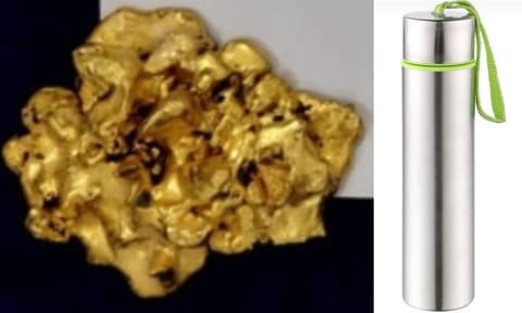 Seized 1.5 kilograms of gold paste