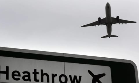 Heathrow Airport in London (AP) 