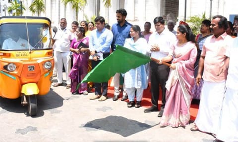 Mayor R Priya on Saturday kickstarted the campaign to increase student enrollment in corporation schools at Ripon Building 