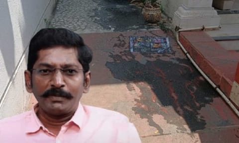 Cleanliness workers ransacked YouTuber Savukku Shankar's house (Thanthi TV)