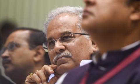 Former Chhattisgarh chief minister Bhupesh Baghel (PTI) 